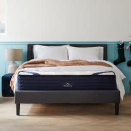 A picture showing the bed