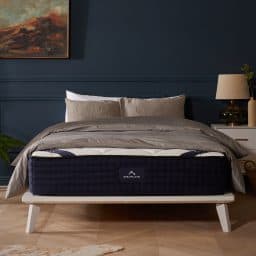 A picture showing the bed