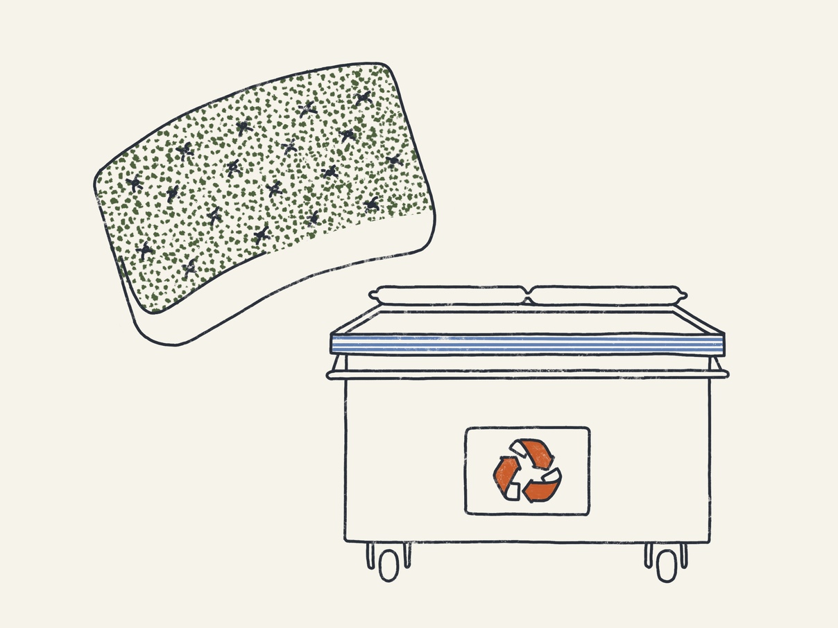 Illustration Of Dispose Of A Mattress