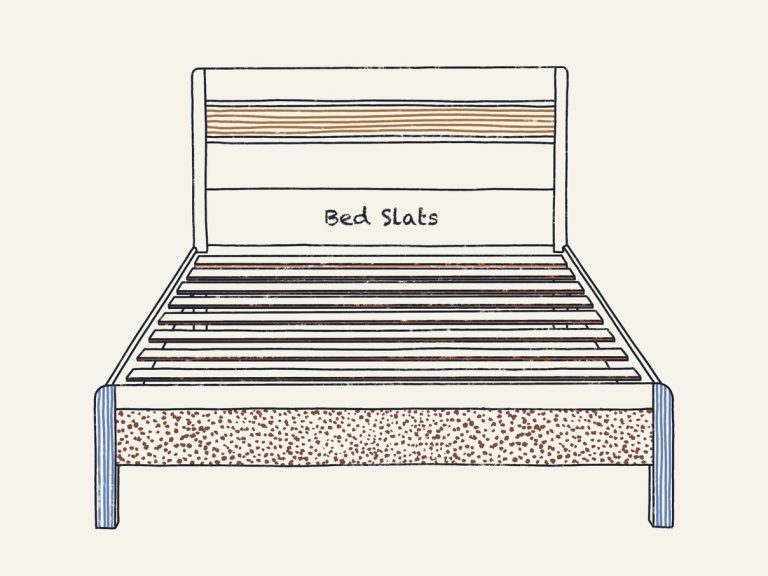 Bed Slats Illustration Of Bed Slats