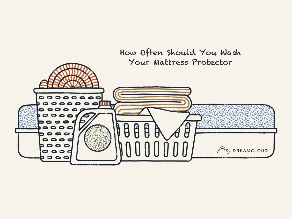 How often should you wash your mattress protector