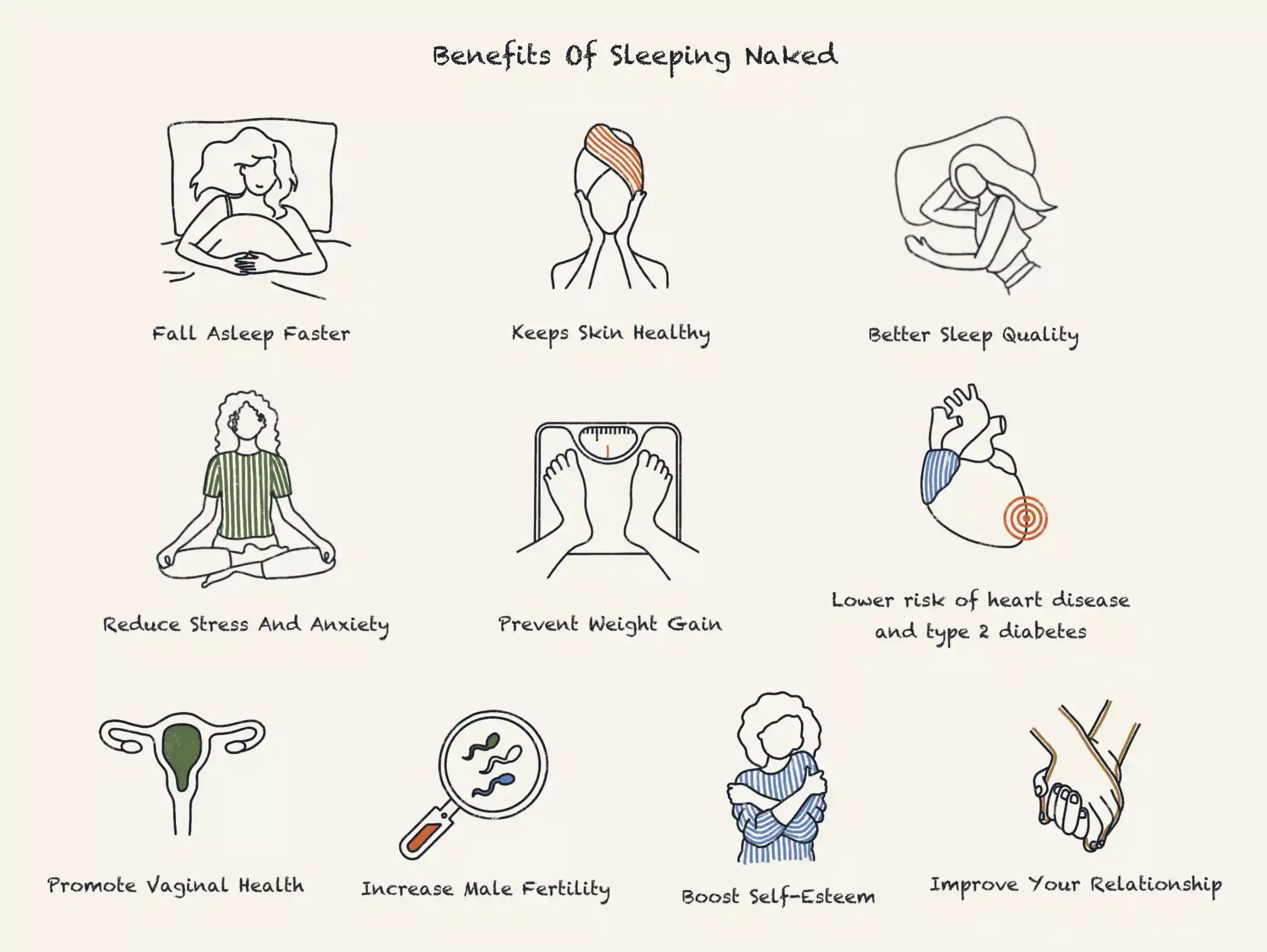 10 Amazing Benefits Of Sleeping Naked
