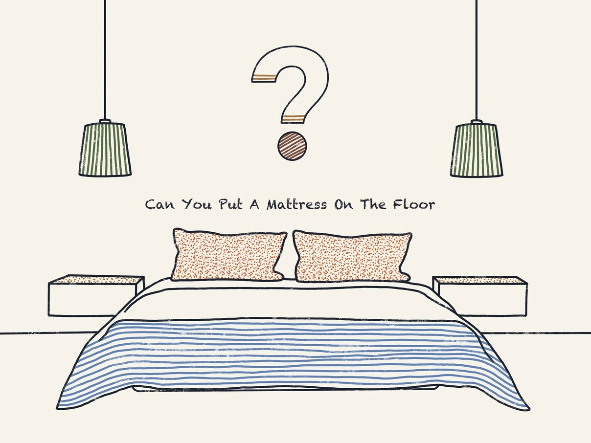 Illustration of Can You Put a Mattress On the Floor
