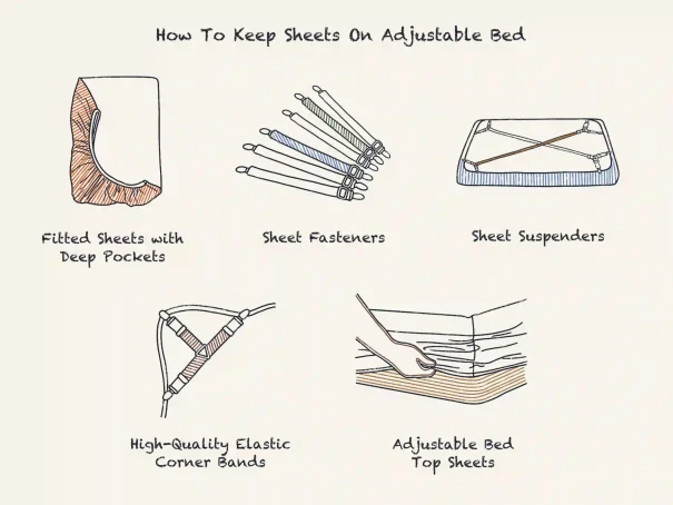How To Keep Sheets On Adjustable Beds?
