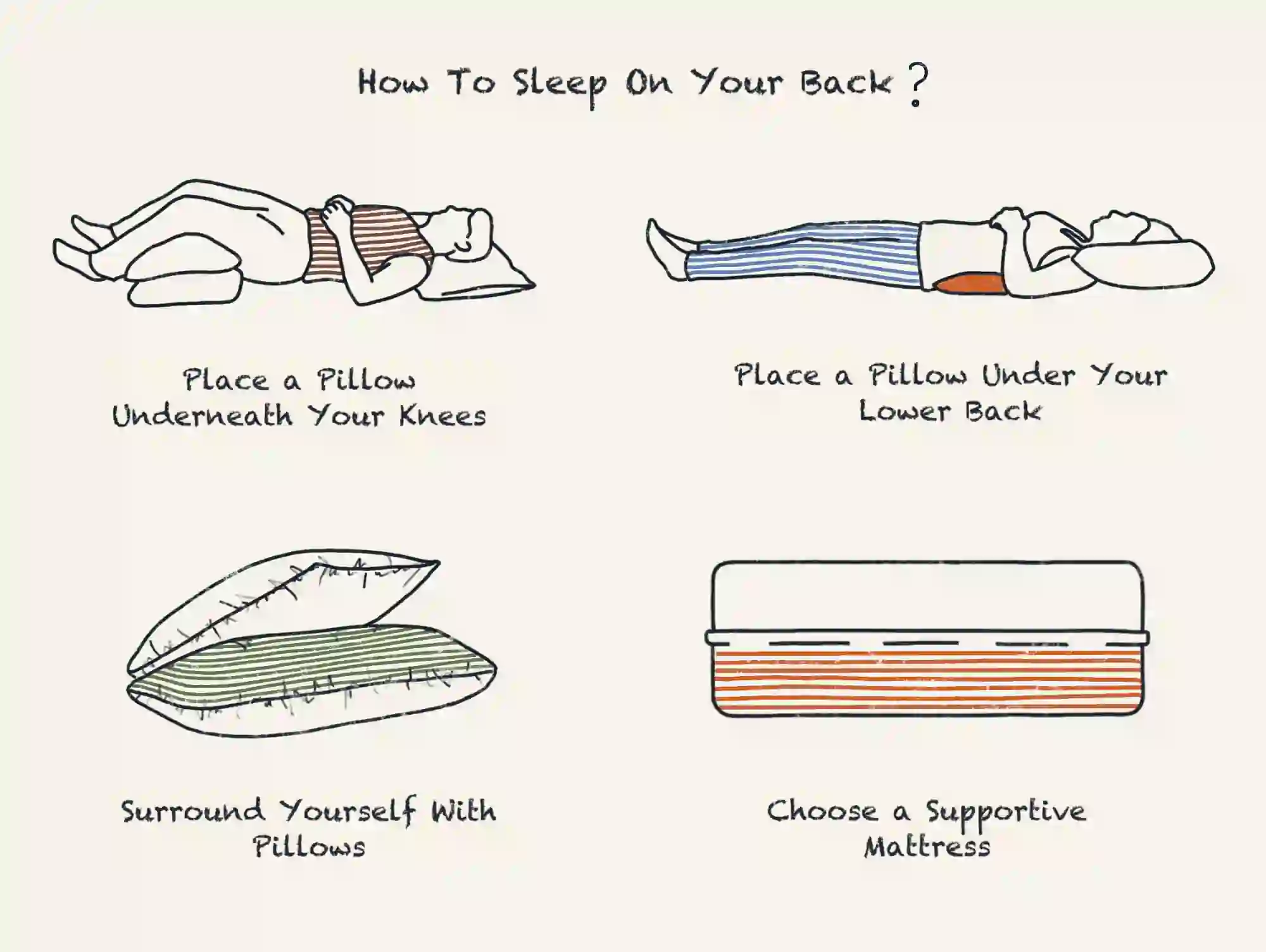 How To Train Yourself To Sleep On Your Back