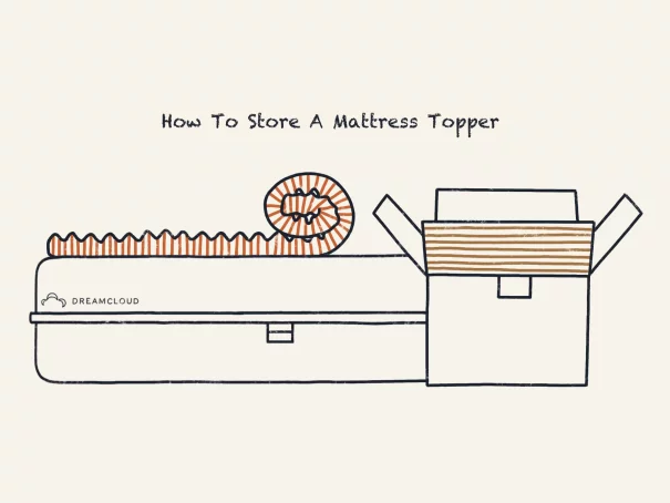 How to Store a Mattress Topper in 4 Steps