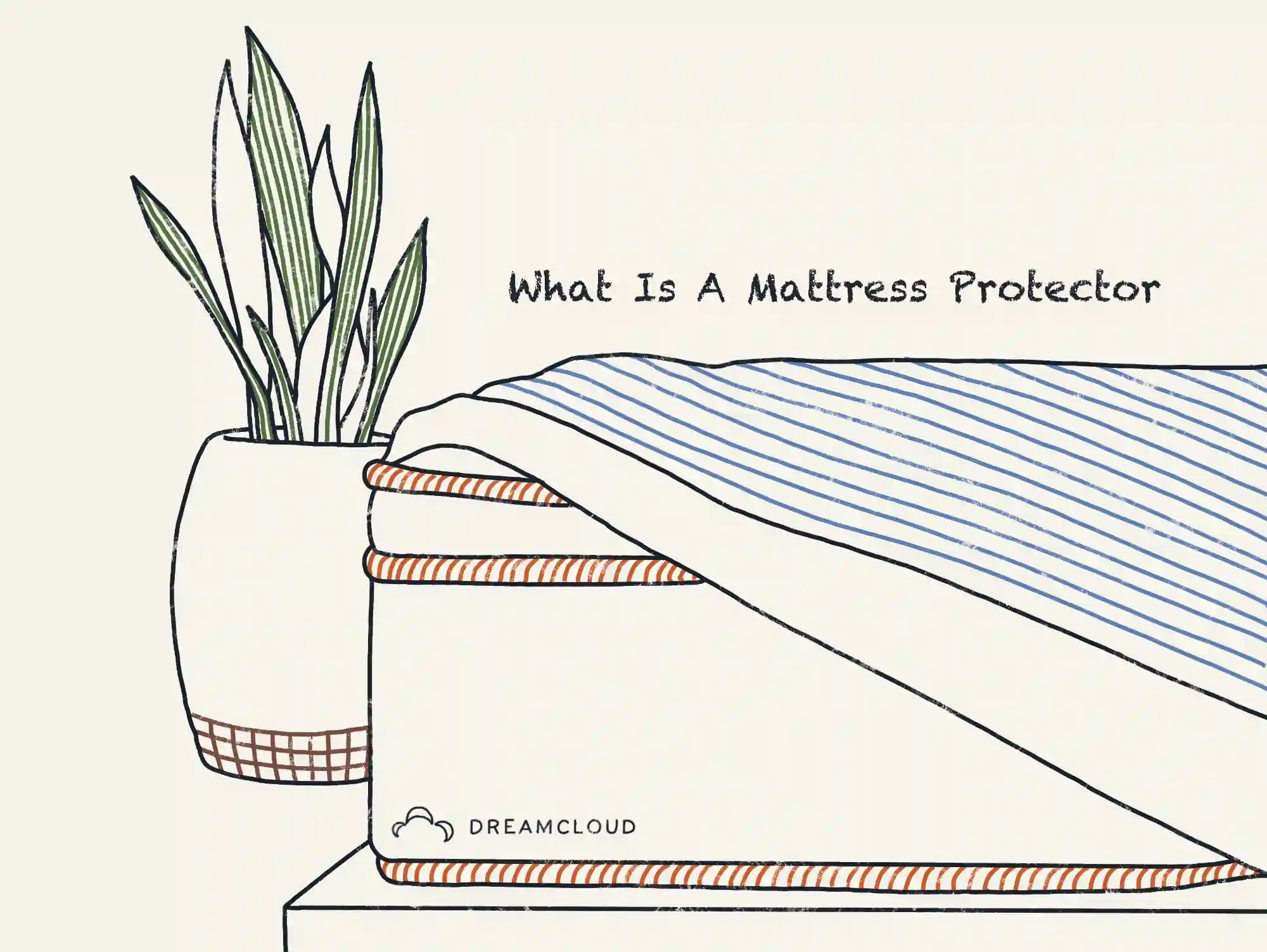 Illustration of Mattress Protector
