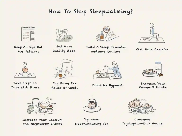 How to stop sleepwalking?